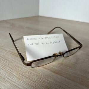 Jean Lafont Paris Arthur 852 Youth Eyeglasses Brown 47-16-130 Excellent Cond!